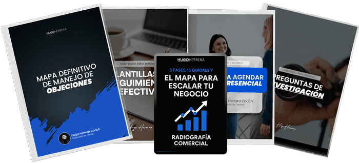 5 libros de negocio apilados
